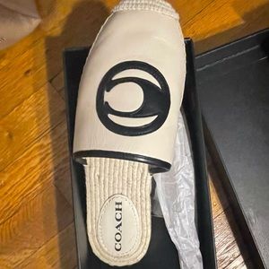Coach Channing espadrilles NWT in box